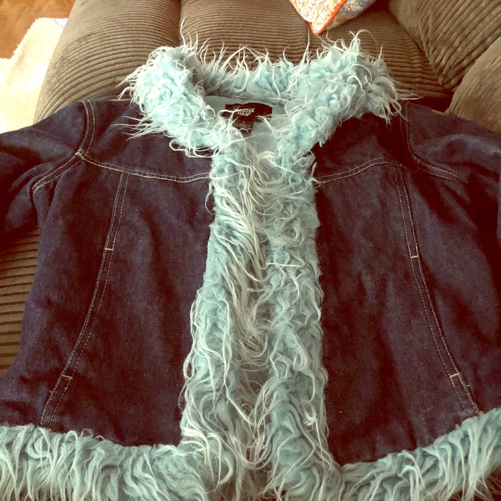 Juniors size small denim jacket
